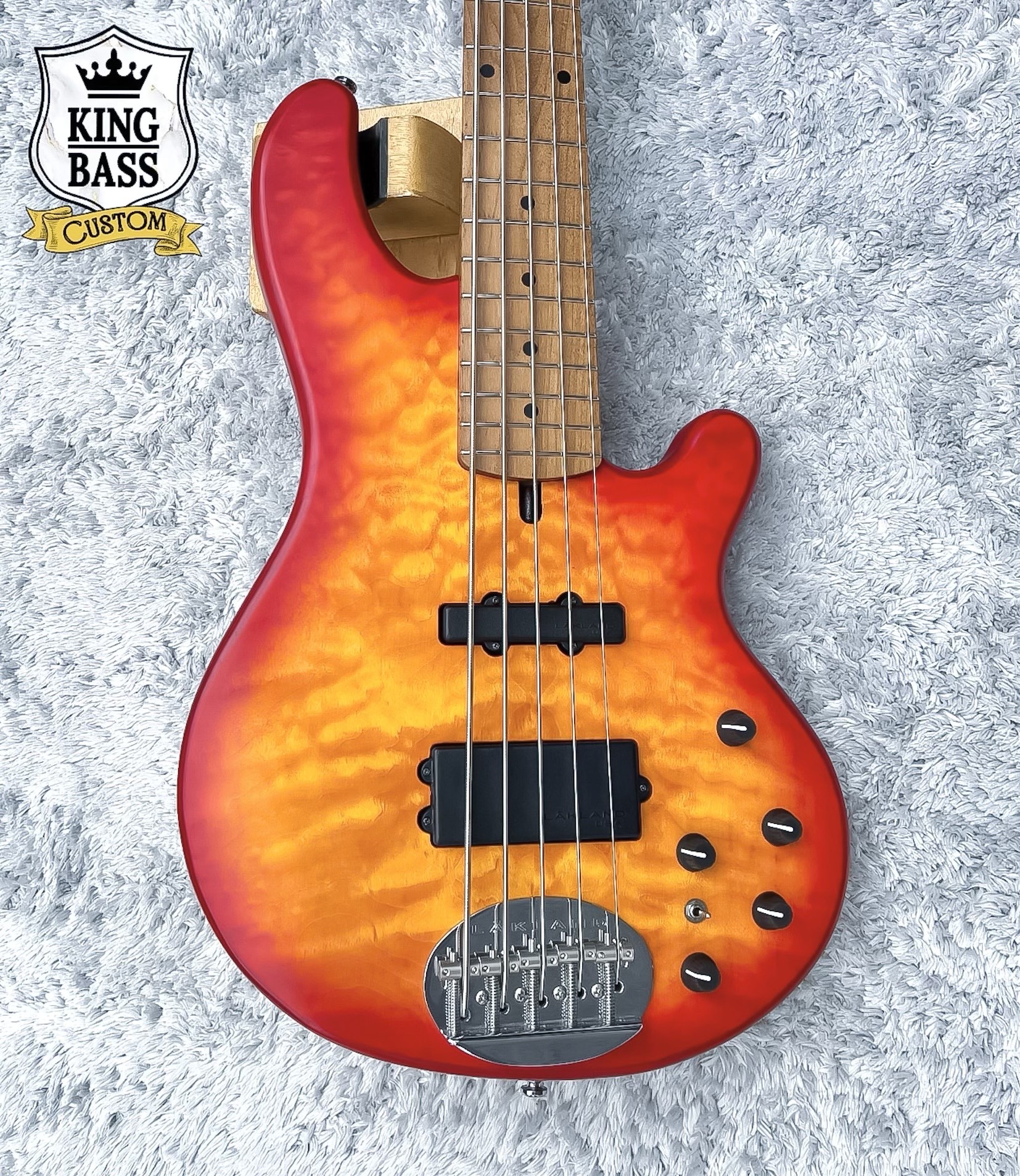 Lakland 55-02 Cheryburst 5c Roasted Maple Ano 2025